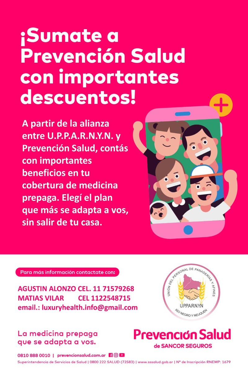 ¡Sumate a Prevención Salud con importantes descuentos!